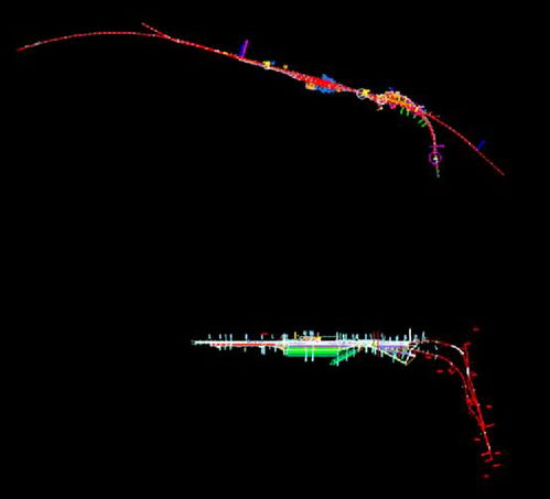 道路设计CAD图纸之省道改建工程一标平面图名片设计指南